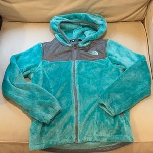 Girls Youth Medium blue fleece